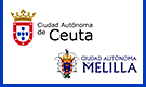 Bandera ciudad autónoma Ceuta y Melilla