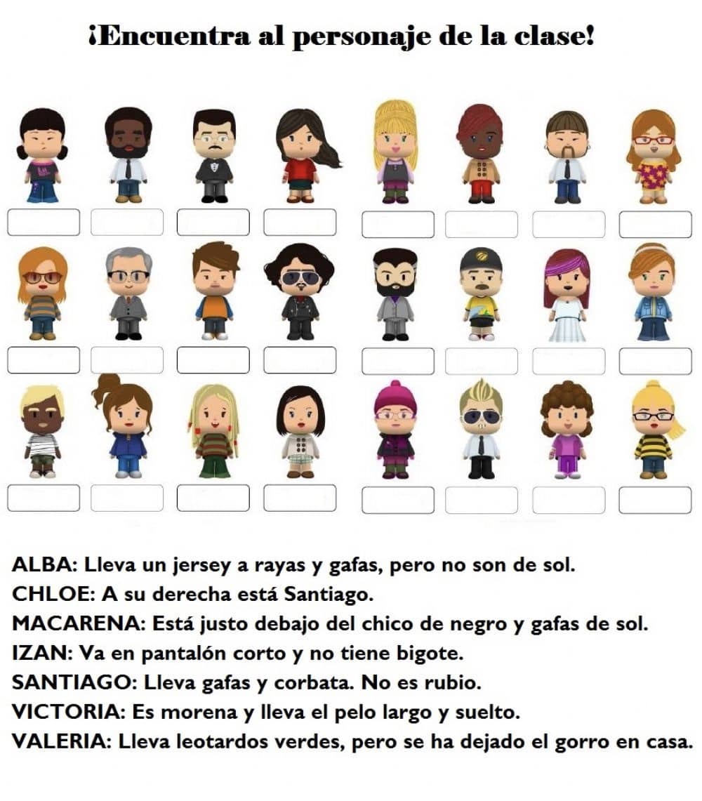 juego encuentra al personaje