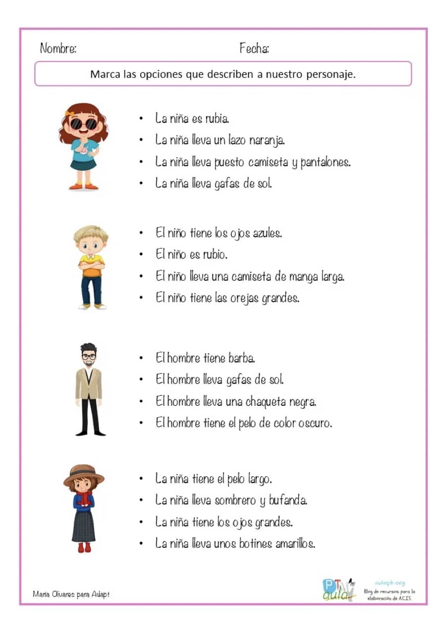 preguntas descripción verdadero falso