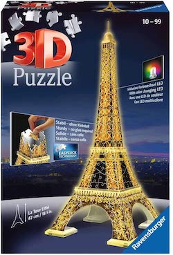 puzle 3d torre ifel