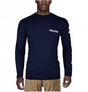 Aircops Camiseta Policia Manga Larga