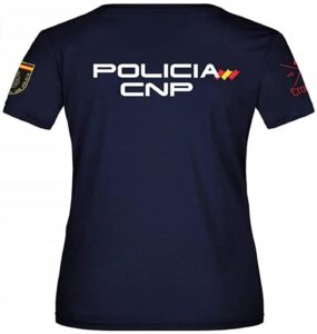 Crossfire Camiseta Técnica de Policía Nacional de Mujer