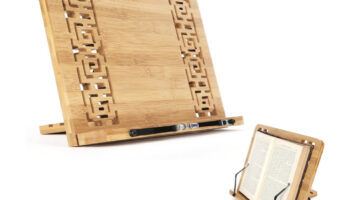 Soporte de Libro Lectura Atril Ajustable Plegable