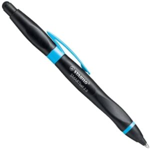 Stabilo SMARTball 2.0 - Bolígrafo de punta redonda (tinta negra, para zurdos)