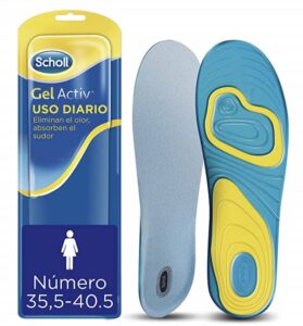 Scholl Plantillas Gel Activ Uso Diario para mujer