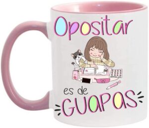 opositar es de guapas en varios colores